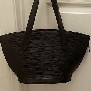 Epi leather black bag
